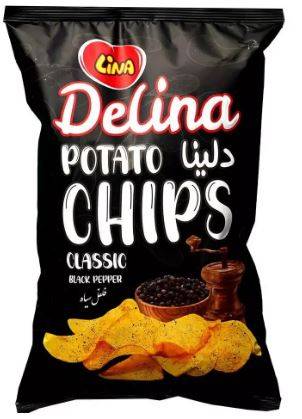 لینا چیپس فلفلی 52گرم